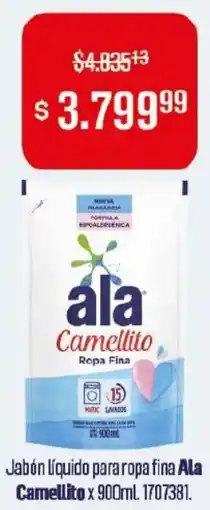 Makro Ala camellito jabón líquido para ropa fina oferta