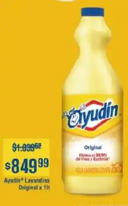 Makro Ayudín lavandina original oferta
