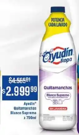 Makro Ayudín quitamanchas blanco supremo oferta