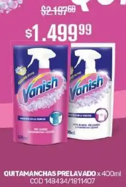 Makro Vanish quitamanchas prelavado oferta