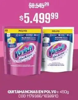 Makro Vanish quitamanchas en polvo oferta