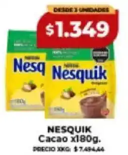 Supermayorista Vital Nestlé nesquik cacao oferta