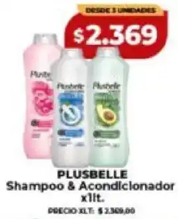 Supermayorista Vital Plusbelle shampoo & acondicionador oferta