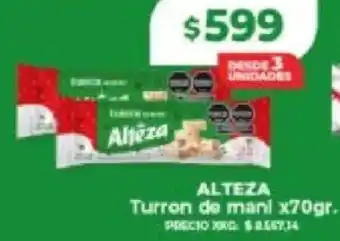 Alteza turron de mani