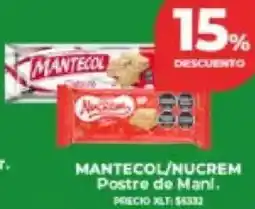 Supermayorista Vital Mantecol/nucrem postre de mani oferta