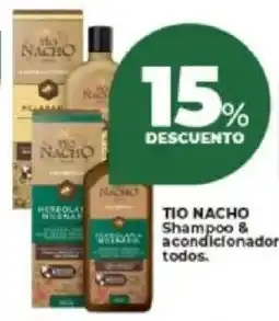 Supermayorista Vital Tio nacho shampoo & acondicionador todos oferta