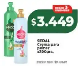 Supermayorista Vital Sedal crema para peinar oferta