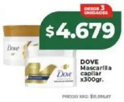 Supermayorista Vital Dove mascarilla capilar oferta