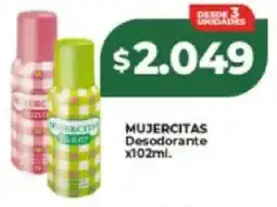 Supermayorista Vital Mujercitas desodorante oferta
