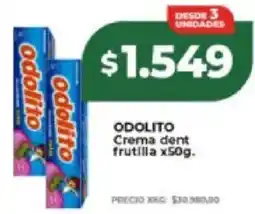 Supermayorista Vital Odolito crema dent frutilla oferta