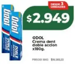 Supermayorista Vital Odol crema dent doble accion oferta