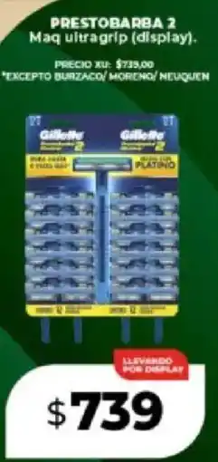Supermayorista Vital Prestobarba 2 maq ultragrip oferta