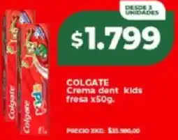 Supermayorista Vital Colgate crema dent kids fresa oferta