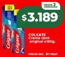 Supermayorista Vital Colgate crema dent original oferta
