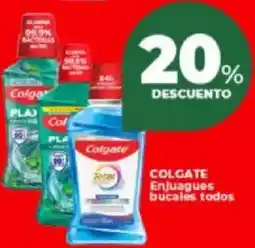Supermayorista Vital Colgate enjuagues bucales todos oferta