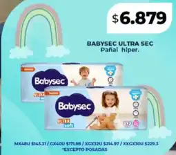 Supermayorista Vital Babysec ultra sec pañal hiper oferta