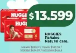 Supermayorista Vital Huggies pañales natural care oferta