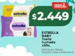 Supermayorista Vital Estrella baby toalla humeda oferta