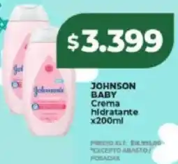 Supermayorista Vital Johnson baby croma hidratante oferta