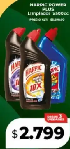 Supermayorista Vital Harpic power plus limpiador oferta