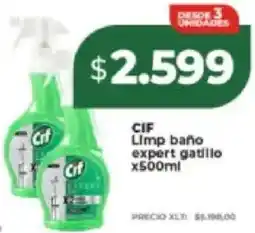 Supermayorista Vital Cif limp baño expert gatillo oferta