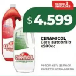 Supermayorista Vital Ceramicol cera autobrillo oferta