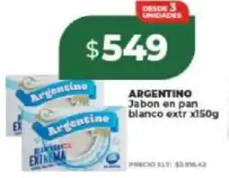 Supermayorista Vital Argentino jabon en pan blanco extr oferta
