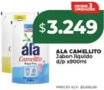 Supermayorista Vital Ala camellito jabon liquido d/p oferta