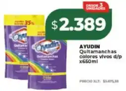 Supermayorista Vital Ayudín quitamanchas colores vivos d/p oferta