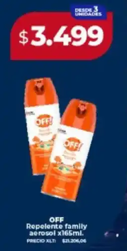 Supermayorista Vital Off repelente family aerosol oferta