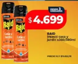 Supermayorista Vital Raid insecti casa y jardin oferta