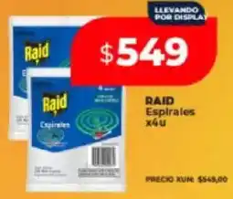 Supermayorista Vital Raid espirales oferta