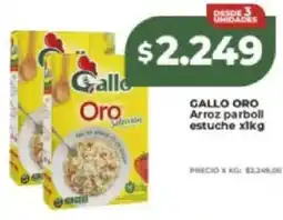 Supermayorista Vital Gallo oro arroz parboll estuche oferta