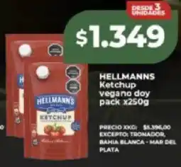 Supermayorista Vital Hellmann'sketchup vegano doy pack oferta