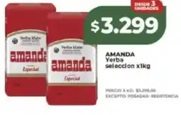 Supermayorista Vital Amanda yerba seleccion oferta