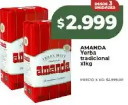 Supermayorista Vital Amanda yerba tradicional oferta