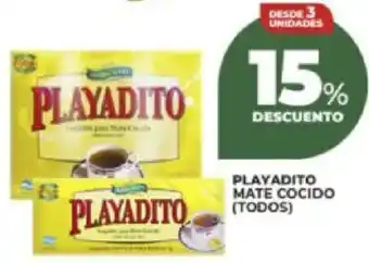 Supermayorista Vital Playadito mate cocido oferta