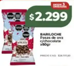 Supermayorista Vital Bariloche pasas de uva c/chocolate oferta