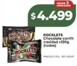 Supermayorista Vital Rocklets chocolate confit navidad oferta