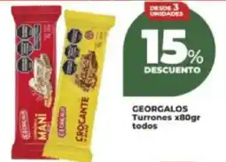 Supermayorista Vital Georgalos turrones oferta
