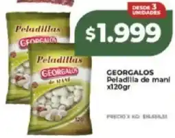 Supermayorista Vital Georgalos peladilla de mani oferta