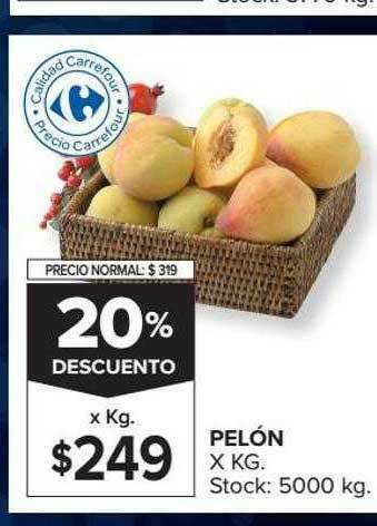 Carrefour Market Pelón 20% Descuento oferta