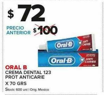 Carrefour Maxi Oral B Crema Dental 123 Prot Anticarie oferta