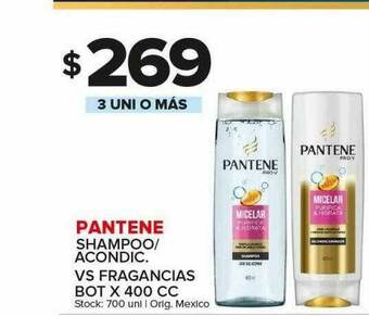 Carrefour Maxi Pantene Shampoo Acondicionador Vs Fragancias oferta
