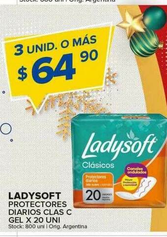 Carrefour Maxi Ladysoft Protectores Diarios Clas C Gel oferta