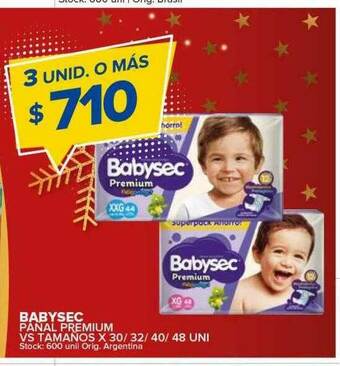Carrefour Maxi Babysec Panal Premium oferta