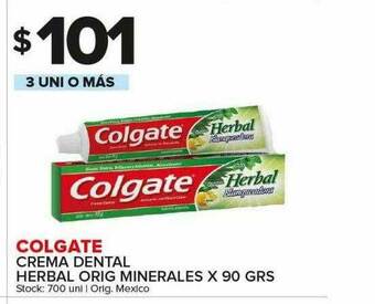 Carrefour Maxi Colgate Crema Dental Herbal Orig Minerales oferta
