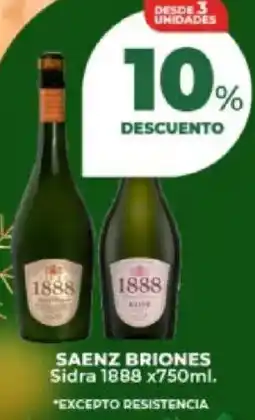 Supermayorista Vital 1888 saenz briones sidra oferta