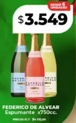 Supermayorista Vital Federico de alvear espumante oferta