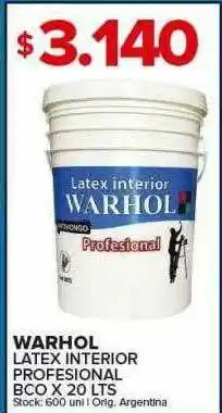 Carrefour Maxi Warhol Latex Interior Profesional oferta